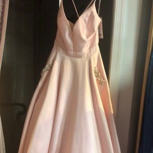 Pink ball gown Sherri hill